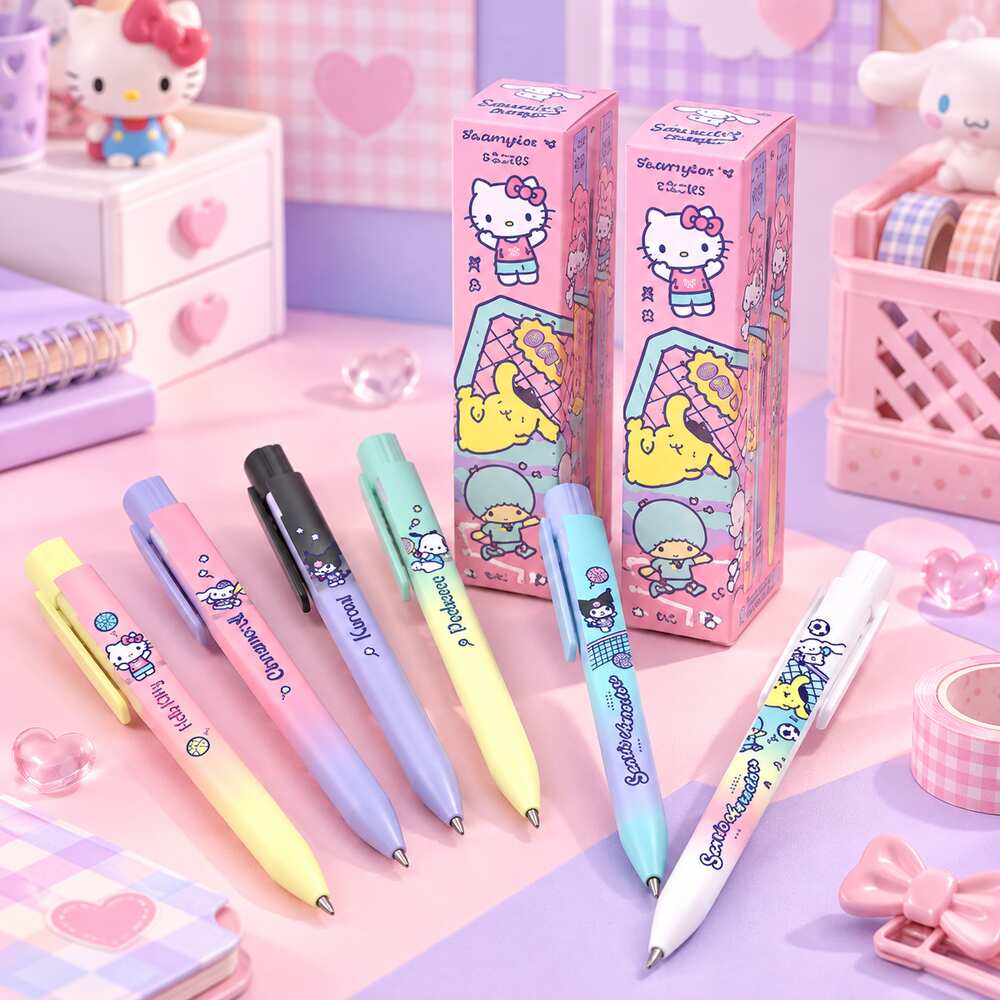  Sanrio Characters Blind Box Gel Pen 0.5mm Black Ink (Blind Box) 