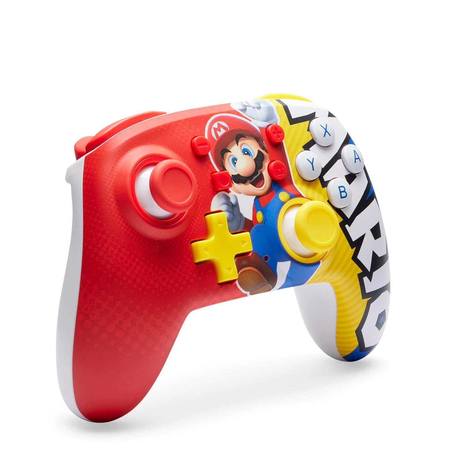 PowerA Nano Enhanced Wireless Controller for Nintendo Switch - Mario Victory (Officially Licensed)
