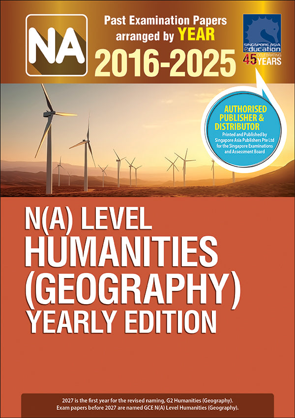  N(A)-Level Humanities (Geography) YE (2016-2025)