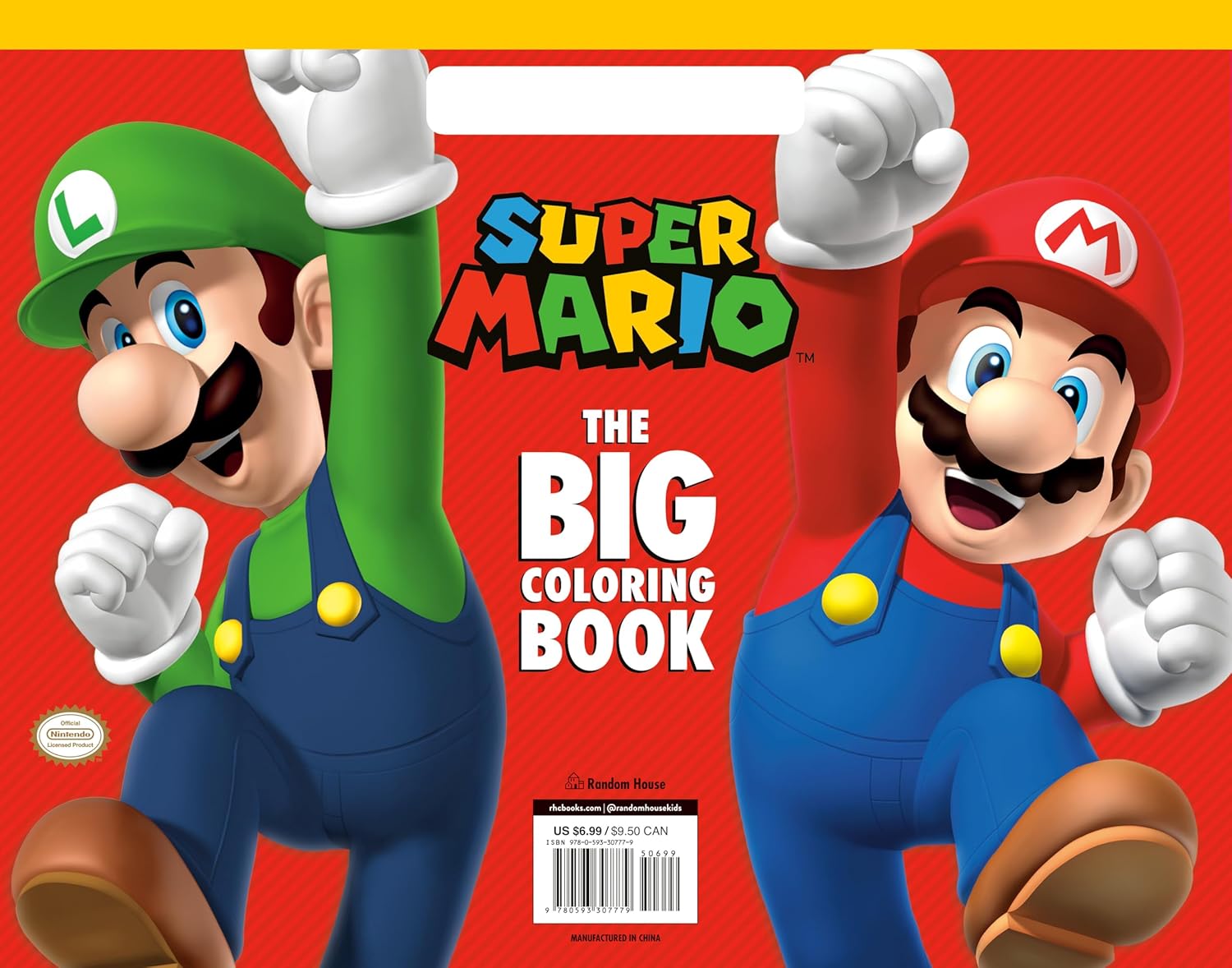 Super Mario: The Big Coloring Book (Nintendo®) (Paperback – Coloring Book)