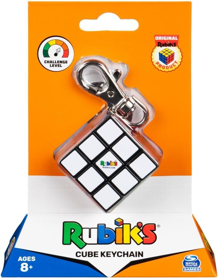 RUBIK'S 3X3" CUBE KEY CHAIN