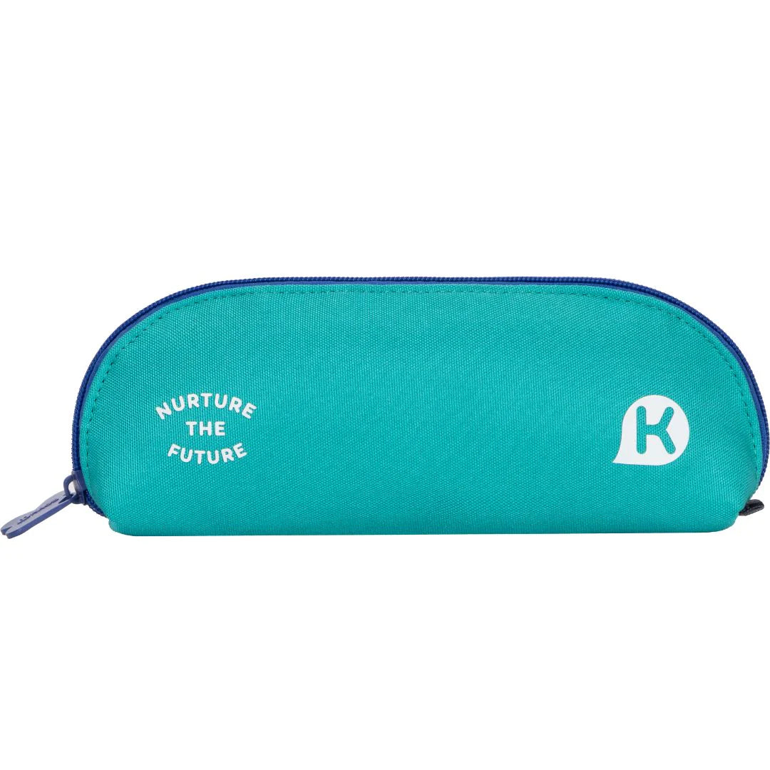 KAGS IZZY SERIES POUCH TYPE PENCIL CASE TEAL