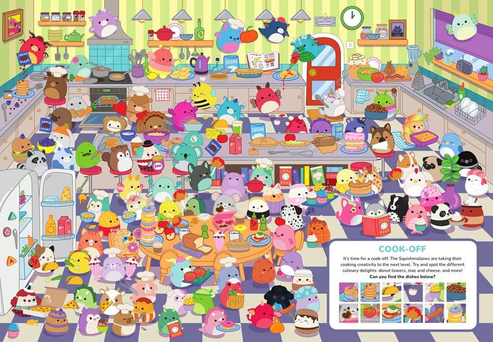 Squishmallows: Squish and Seek (Hardcover)