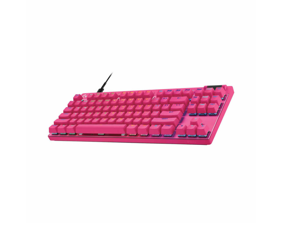 Logitech G Pro X TKL Rapid Keyboard Analog Switches - Pink