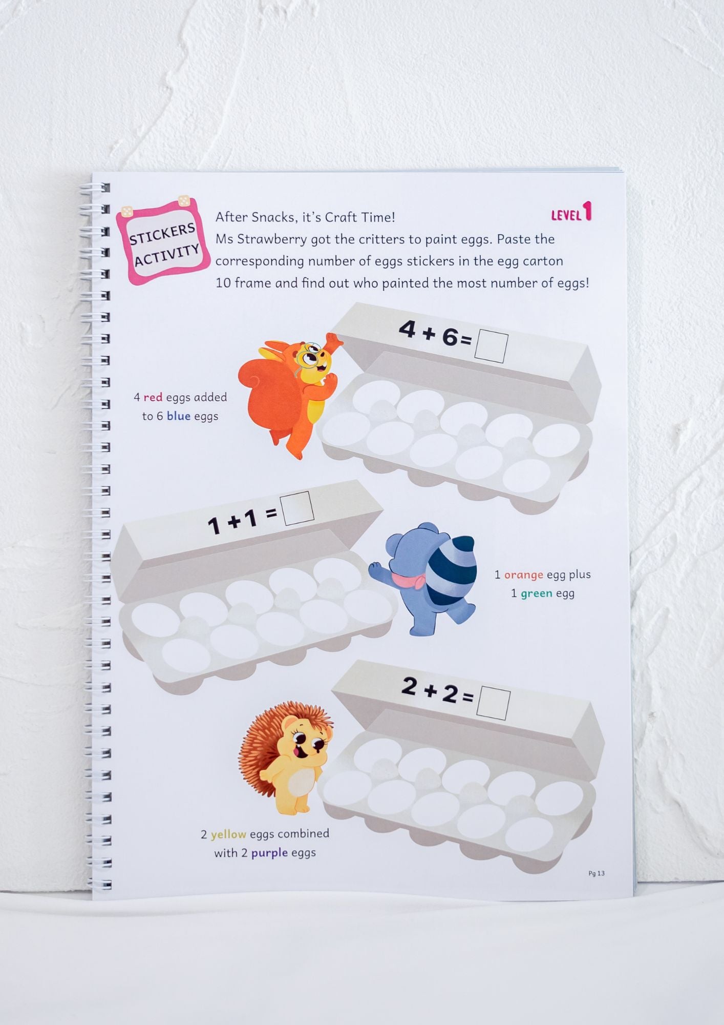 Maths Play Book - Addition within 20 (5-7yo)