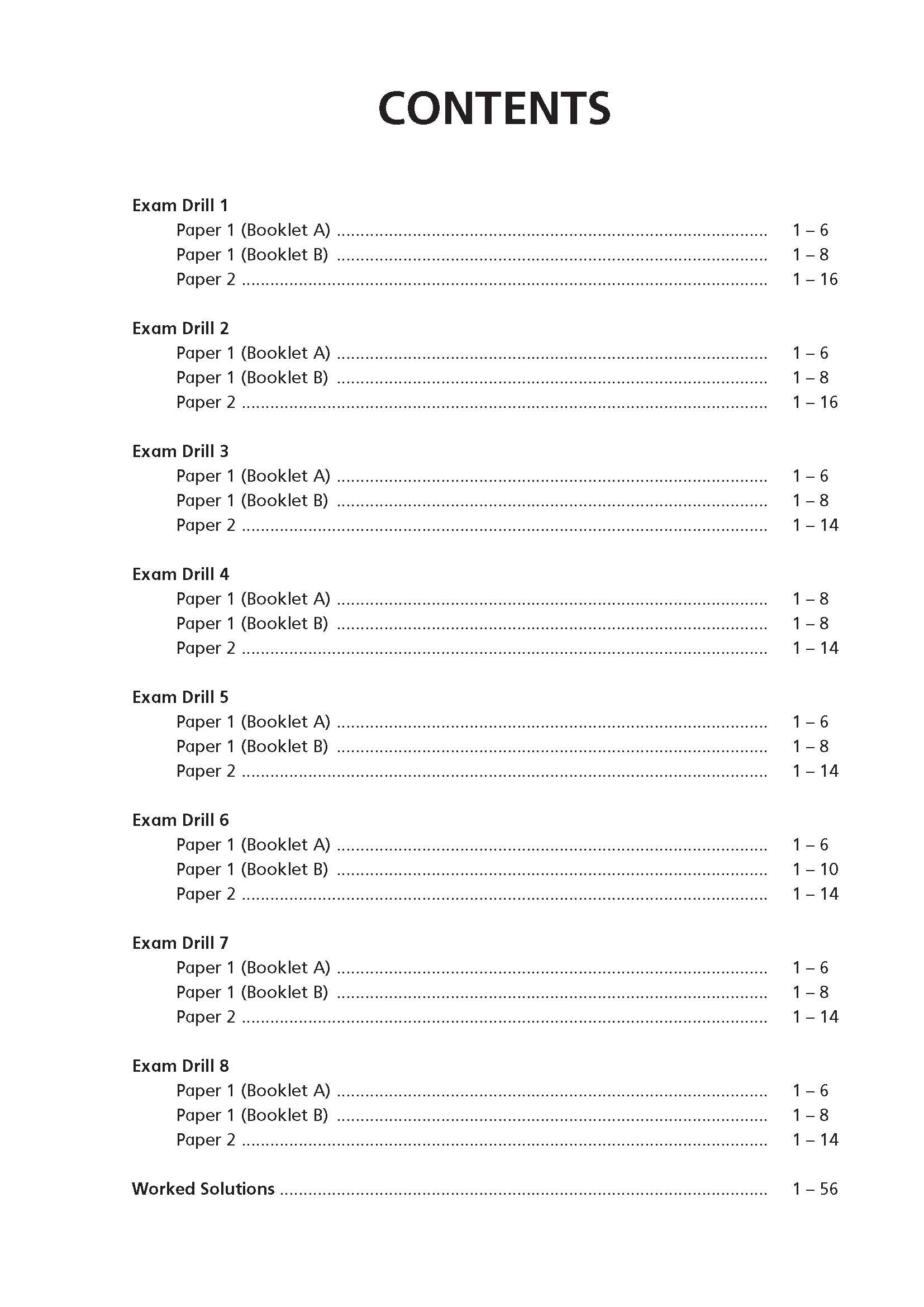 Primary 6 Last-Minute Maths Exam Drills