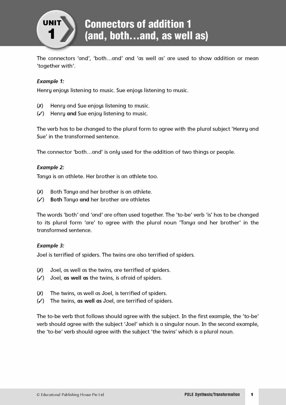 PSLE Synthesis / Transformation