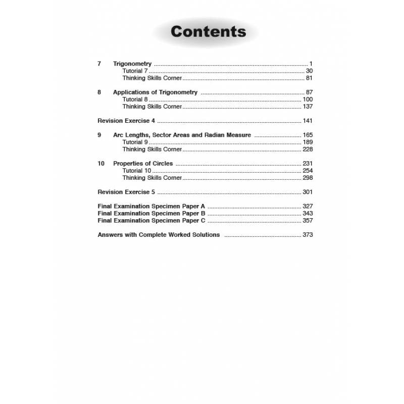 Secondary 3B Express Mathematics Tutor-3rd Edition