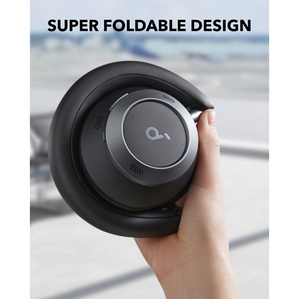 Soundcore Space One Pro Headphones - Jet Black