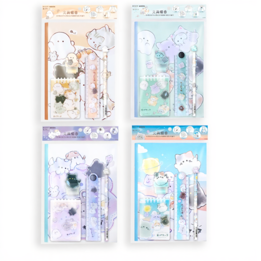 Obakenu Stationery 5's Set