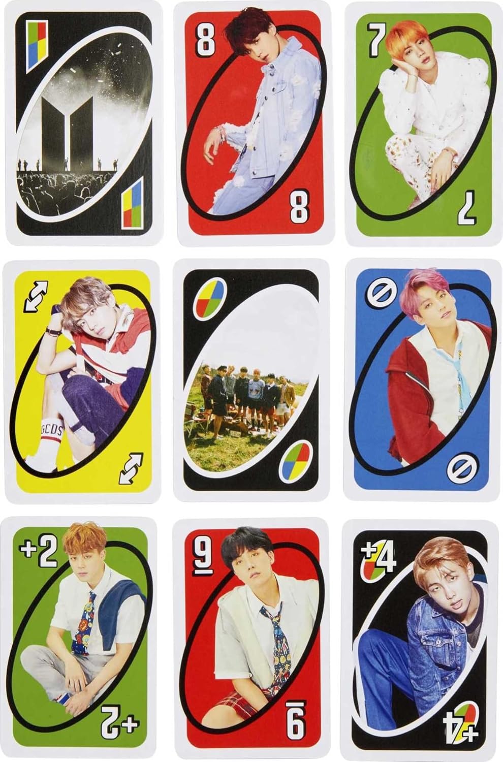 MATTEL UNO BTS CARD GAME