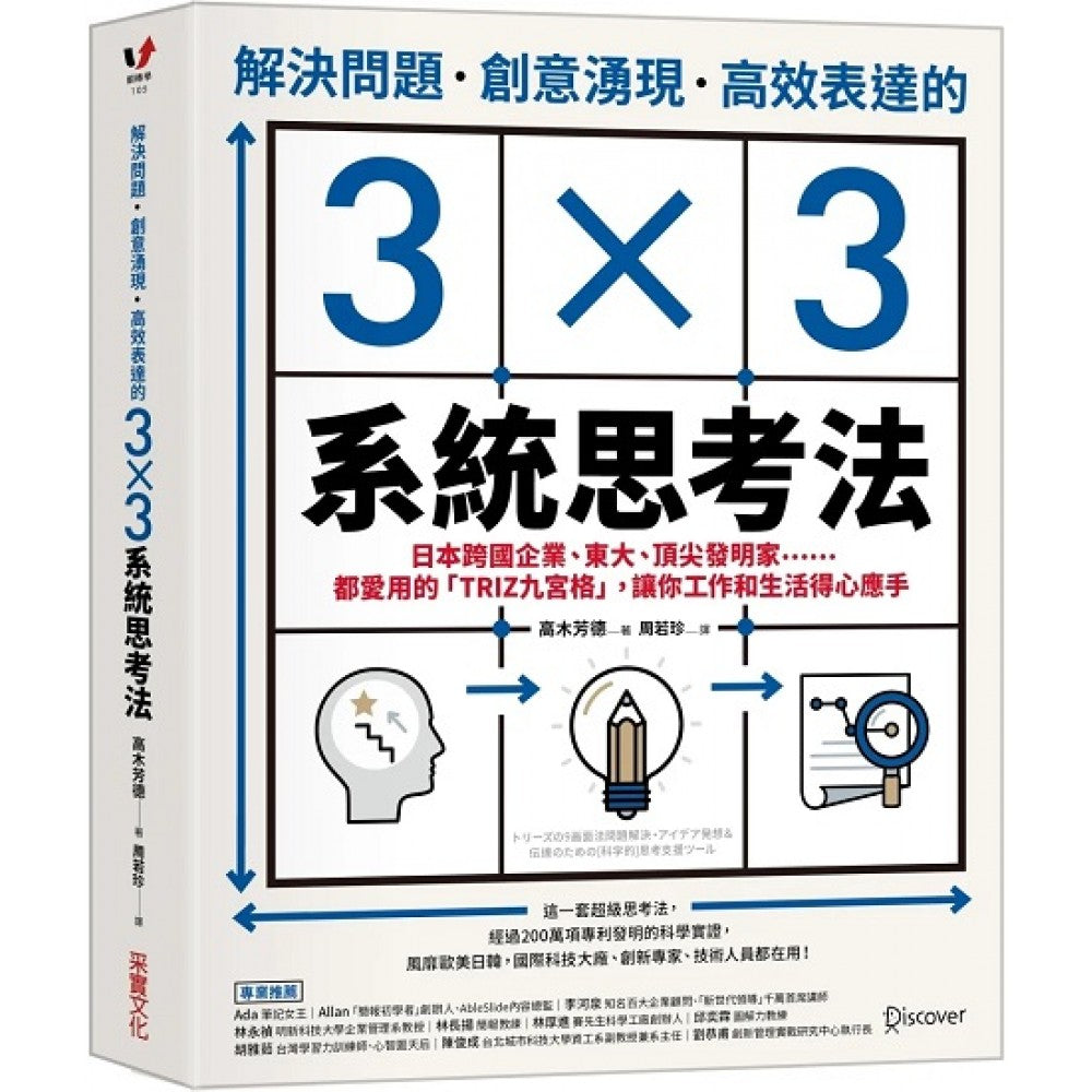 解决问题、创意涌现、高效表达的3×3系统思考法：SONY、东大、顶尖发明家……都