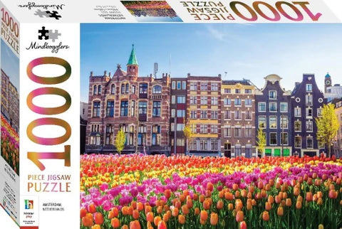 HINKLER MINDBOGGLERS 1000 PIECE JIGSAW PUZZLE AMSTERDAM NETHERLANDS