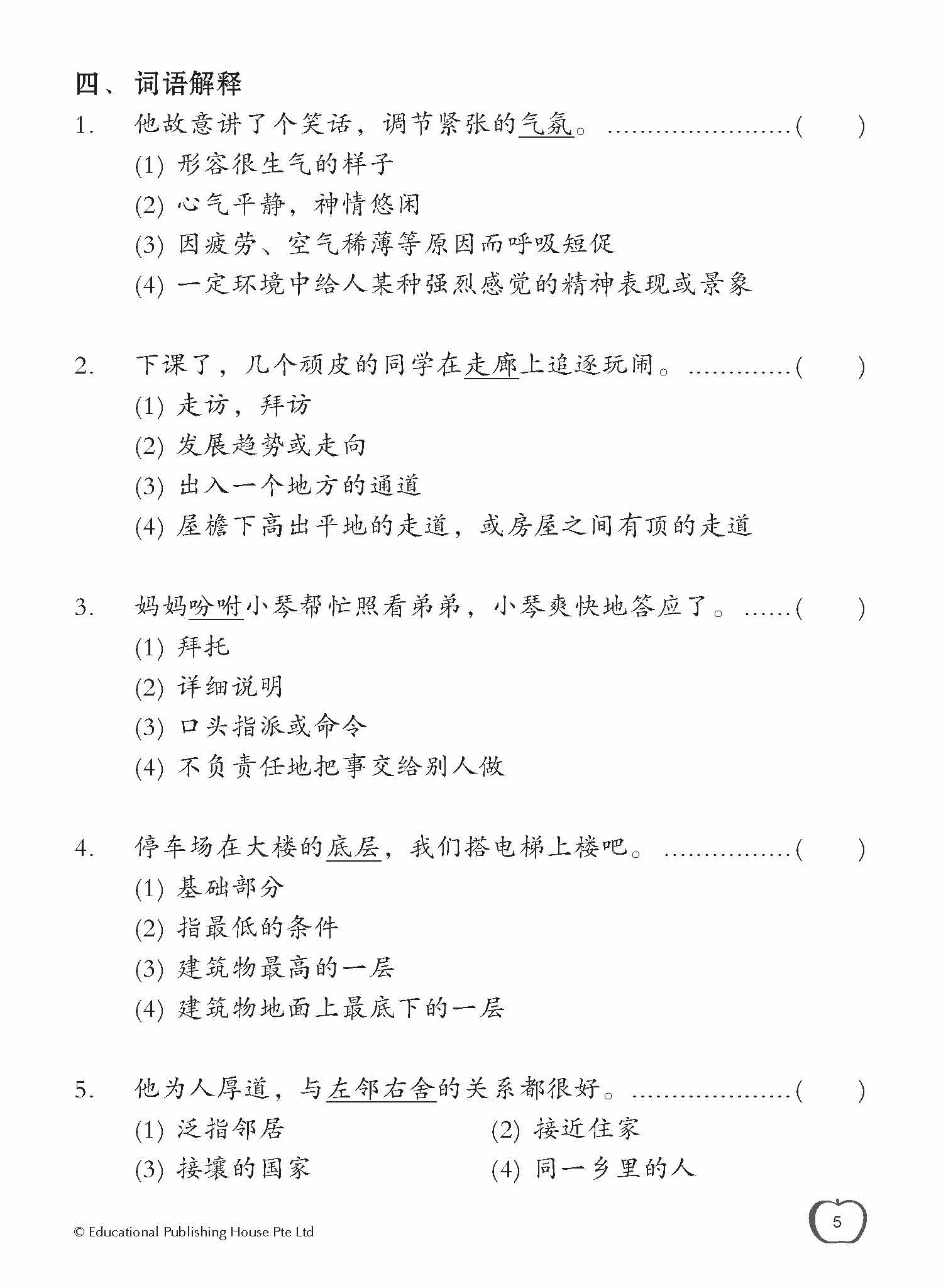Primary 6B Chinese Daily Intensive Practice 华文每日精练