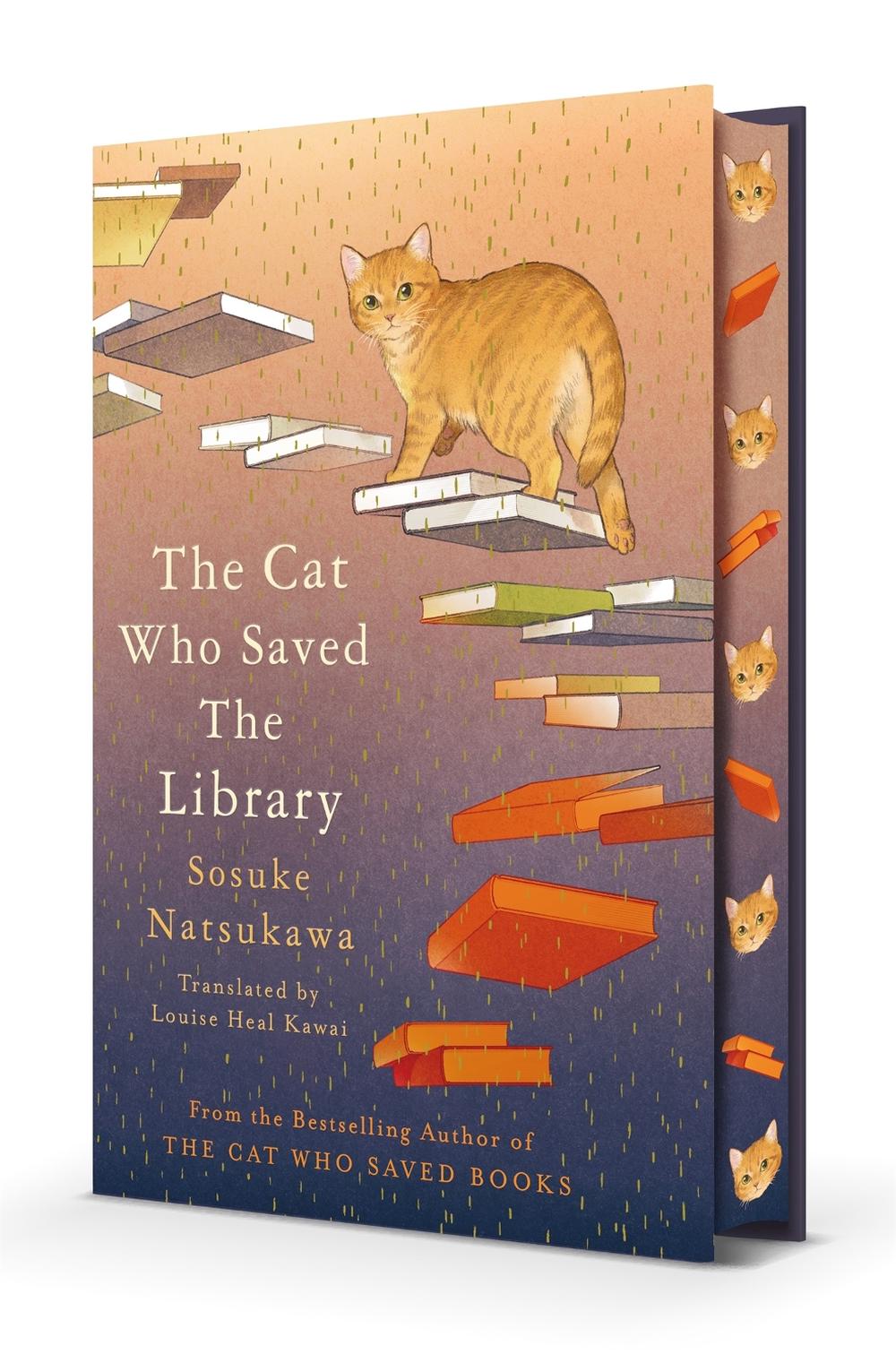 The Cat Who Saved the Library - Stencilled Edge Edition (Hardcover)