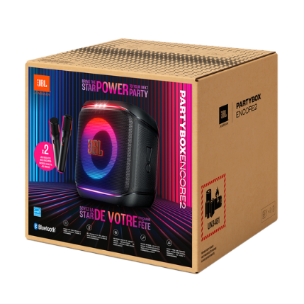 JBL Partybox Encore 2 Bluetooth Speaker W/Microphone