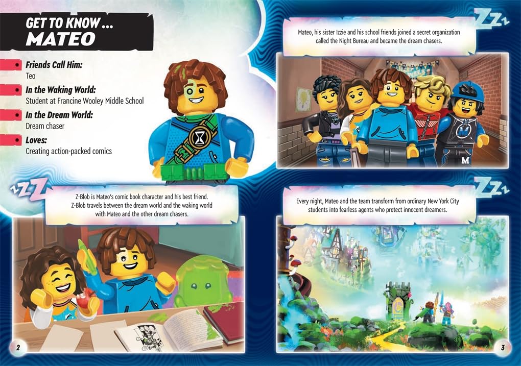 Lego Dreamzz: Dream Crafters Activity Book (With Mateo Lego Minifigure)