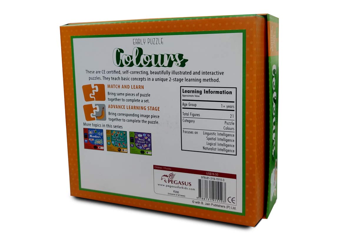 POPCORN GAMES AND PUZZLES COLOURS 21 PUZZLES IN A BOX – Popular Book ...