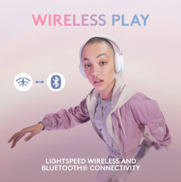 Logitech G735 Wireless RGB Gaming Headset (White)