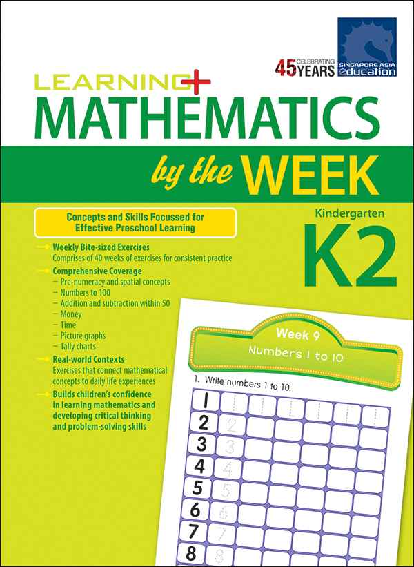 Kindergarten 2 LEARNING+ MATHEMATICS by the WEEK 
