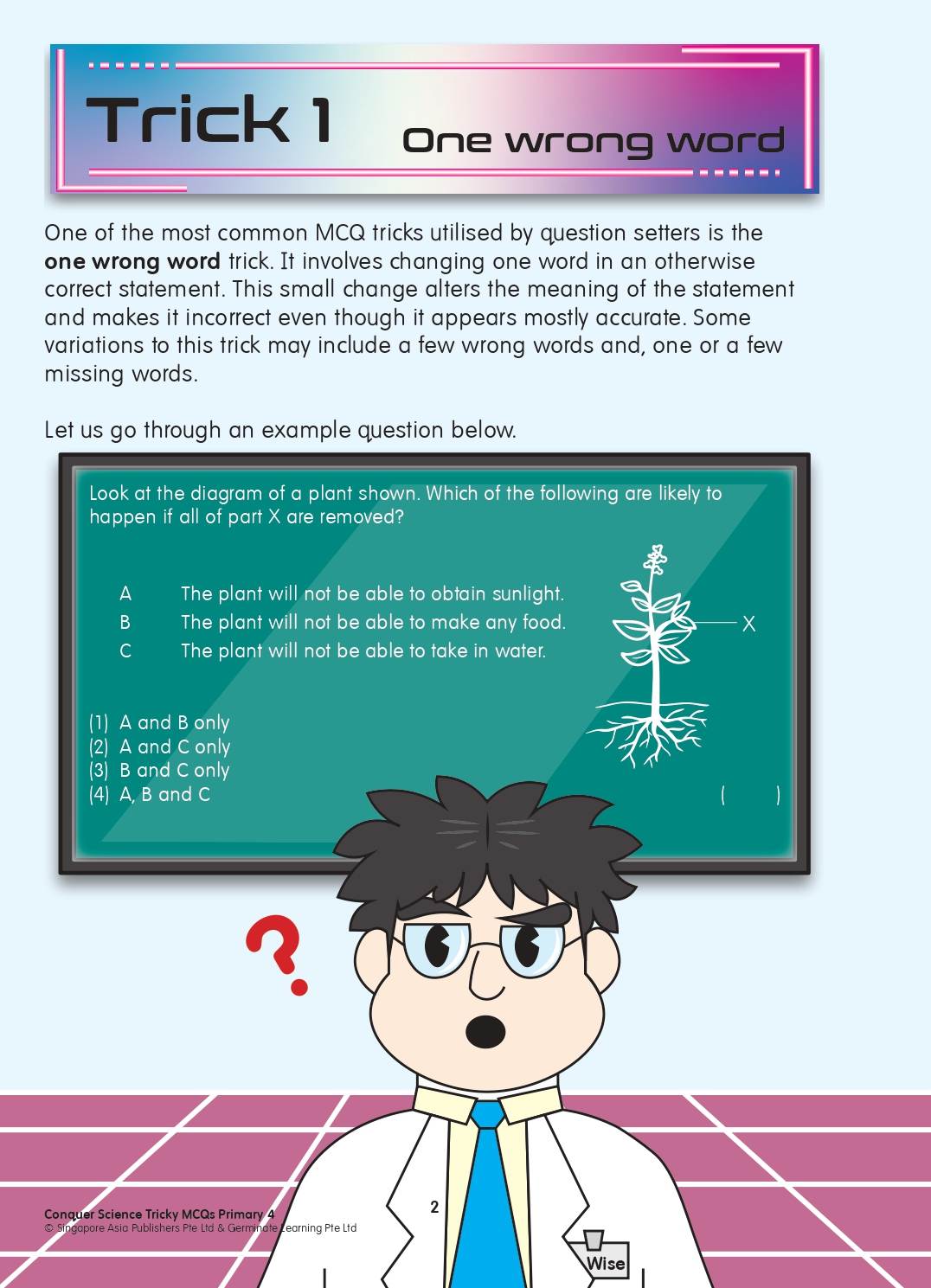 Conquer Science Tricky MCQs Primary 4