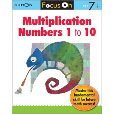 Kumon: Focus On Multiplication: Numbers 1-10