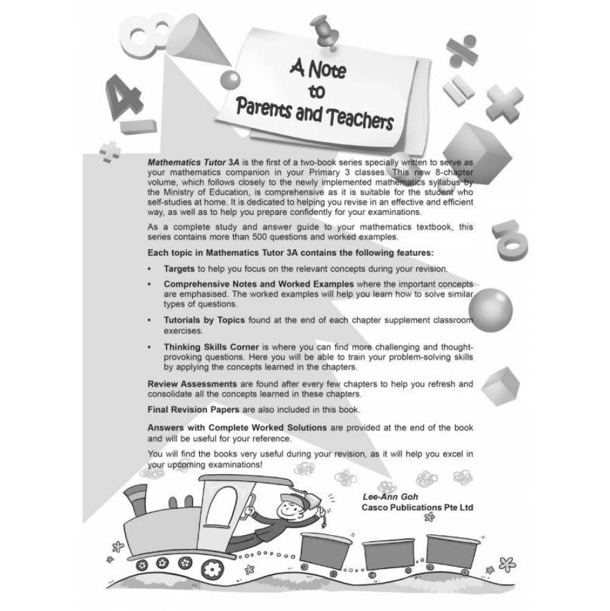 Primary Mathematics Tutor 3A – 2nd Edition