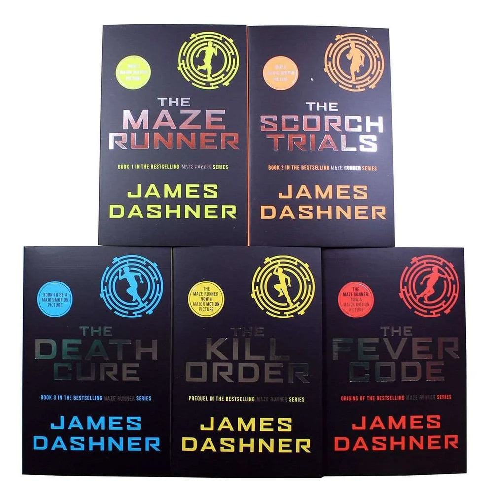 Maze Runner Series James Dashner 5 Books Collection Set Pack (Paperback)