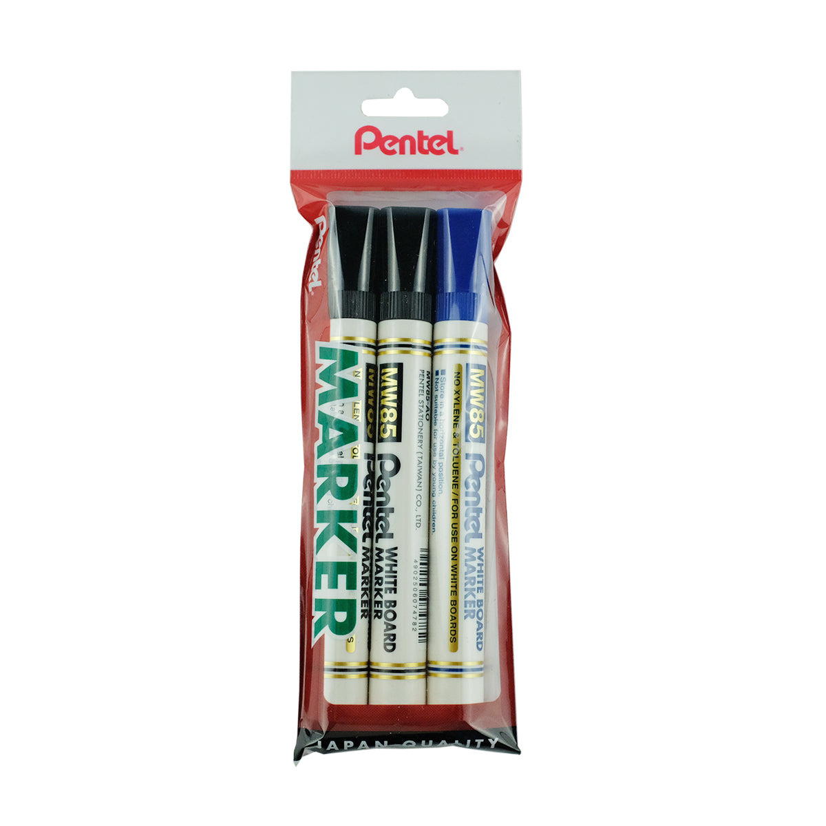 PENTEL Whiteboard Marker Valuepackmw85-3 – Popular Book Company