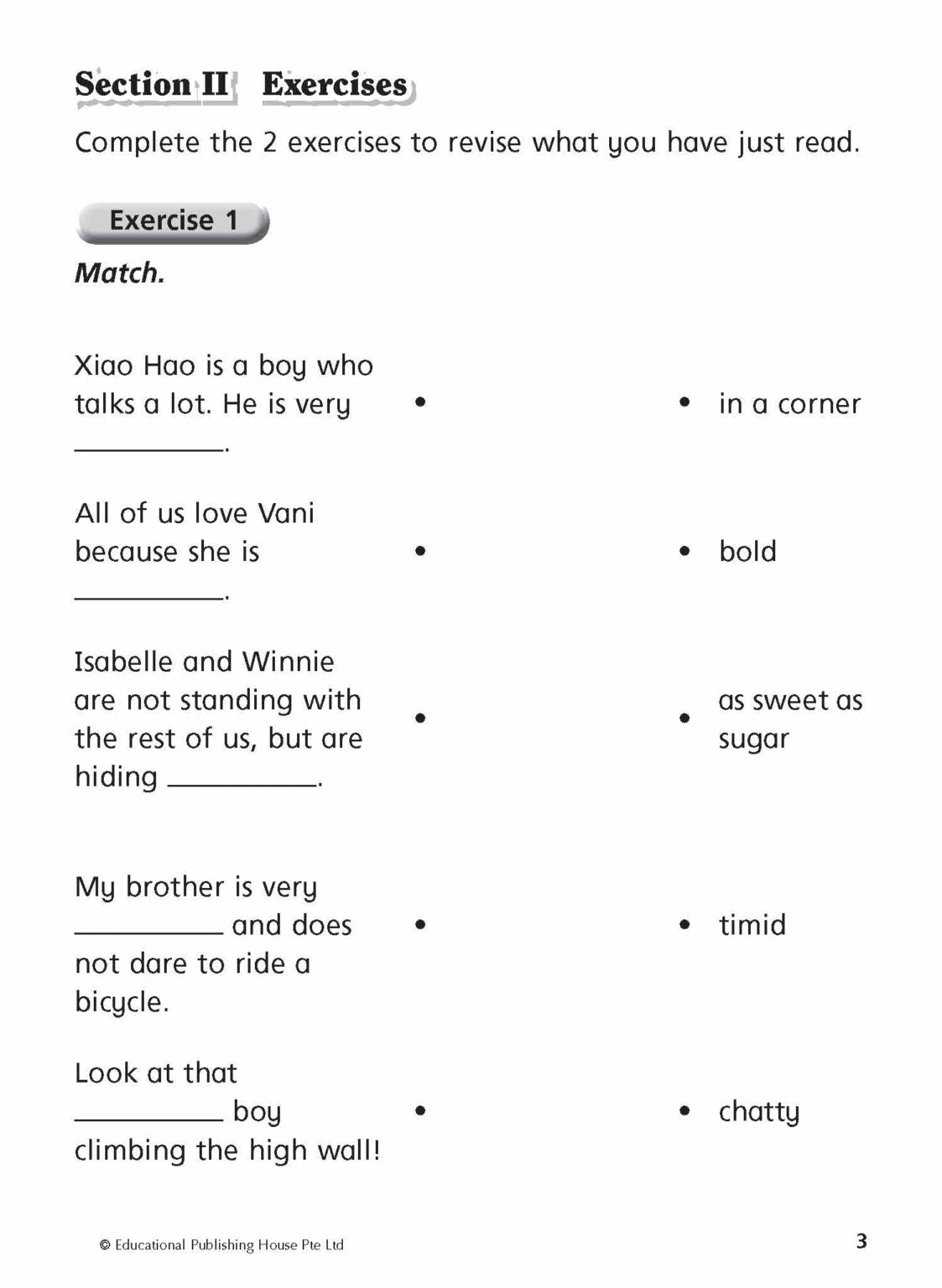 Primary 1 English Thematic Composition Writing