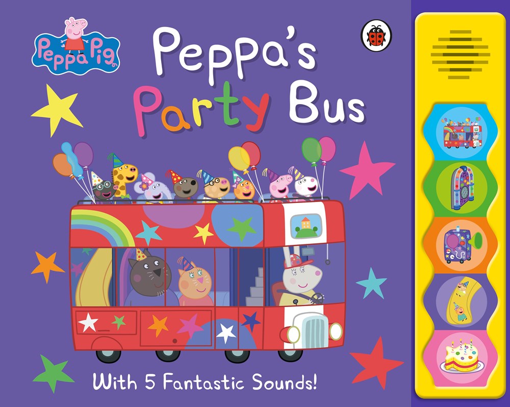 Peppa's Party Bus!  Sound Book