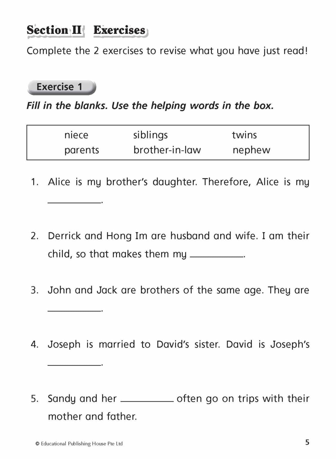 Primary 2 English Thematic Composition Writing