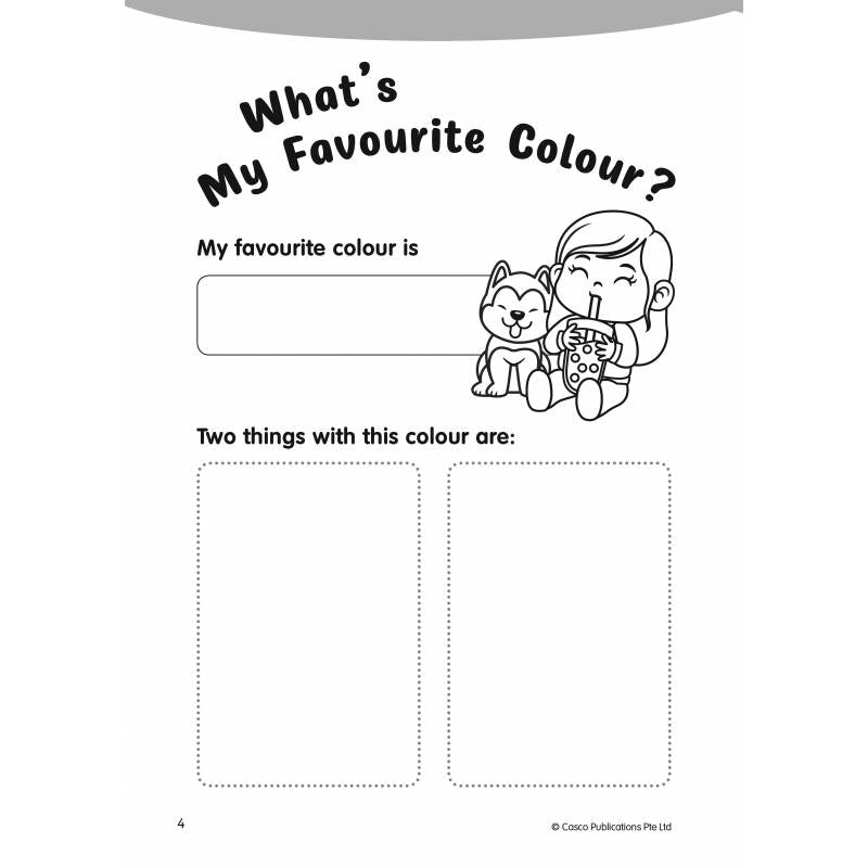 Preschool English Fun Activities K1 Book B