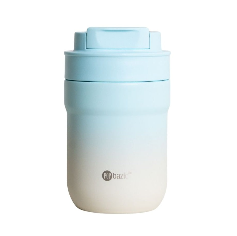 Pop Bazic Stainless Steel Coffee Mug 330ml - Blue
