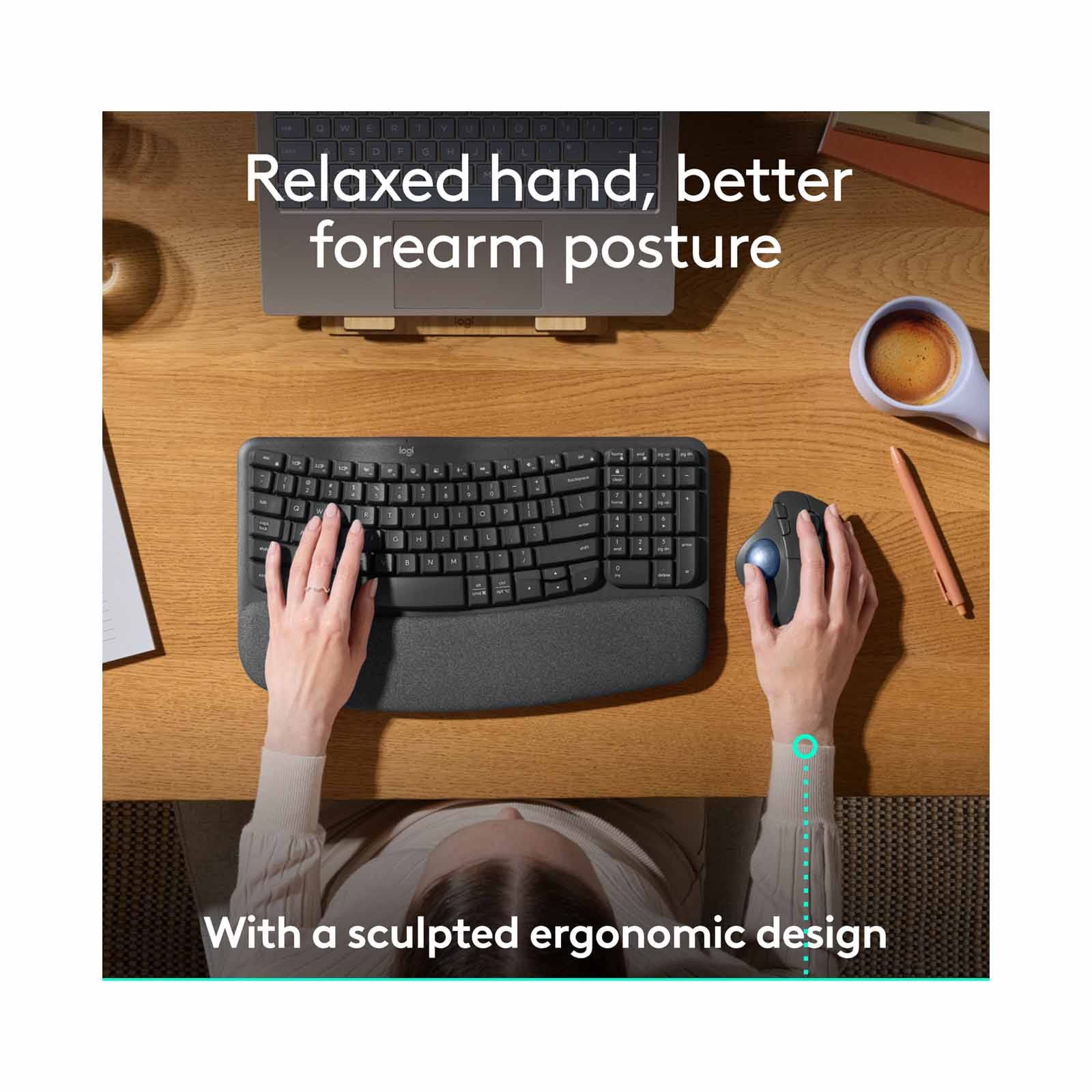 Logitech ERGO M575S - Wireless Trackball Mouse