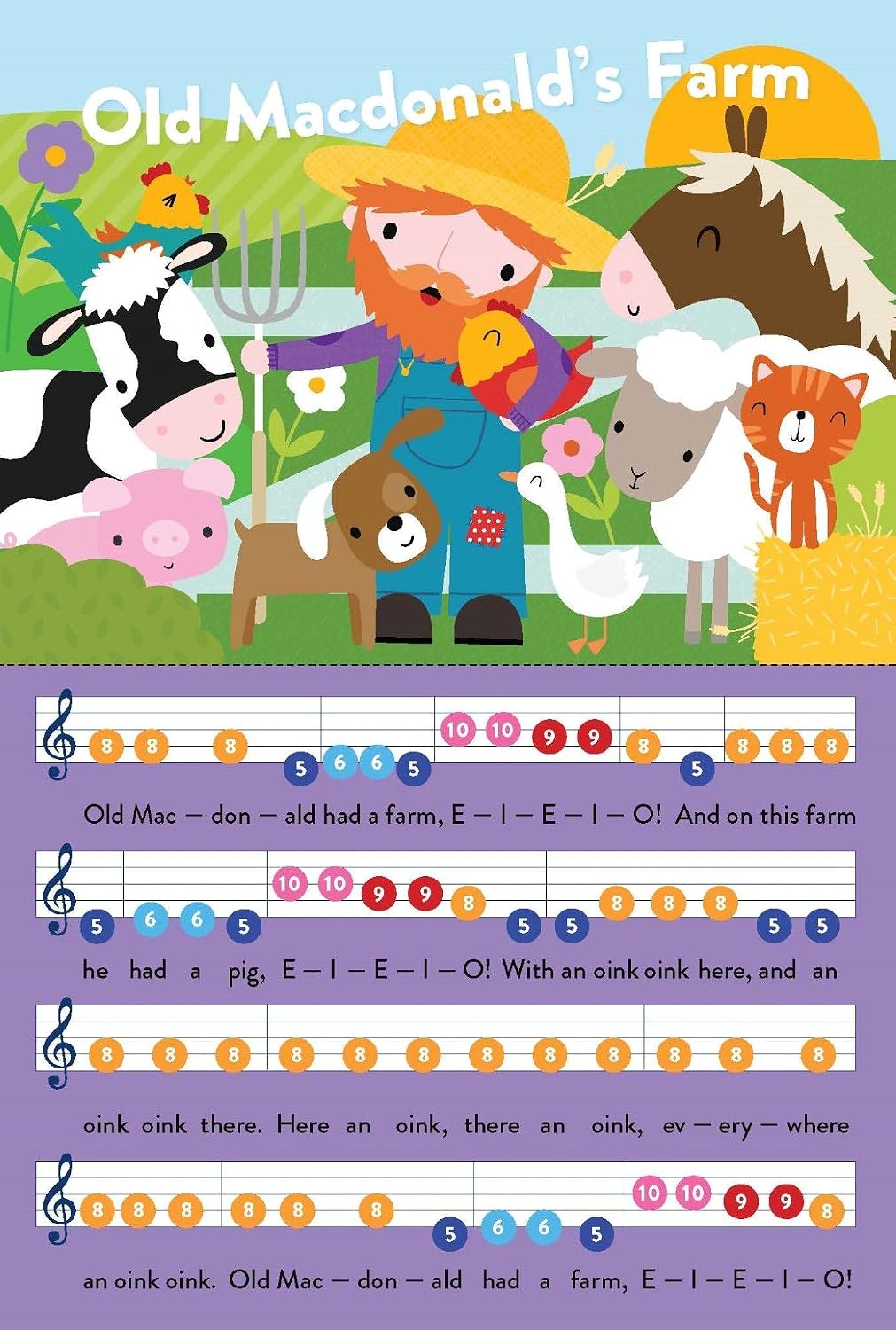 Piano Book - Nursery Rhymes (Board Book)