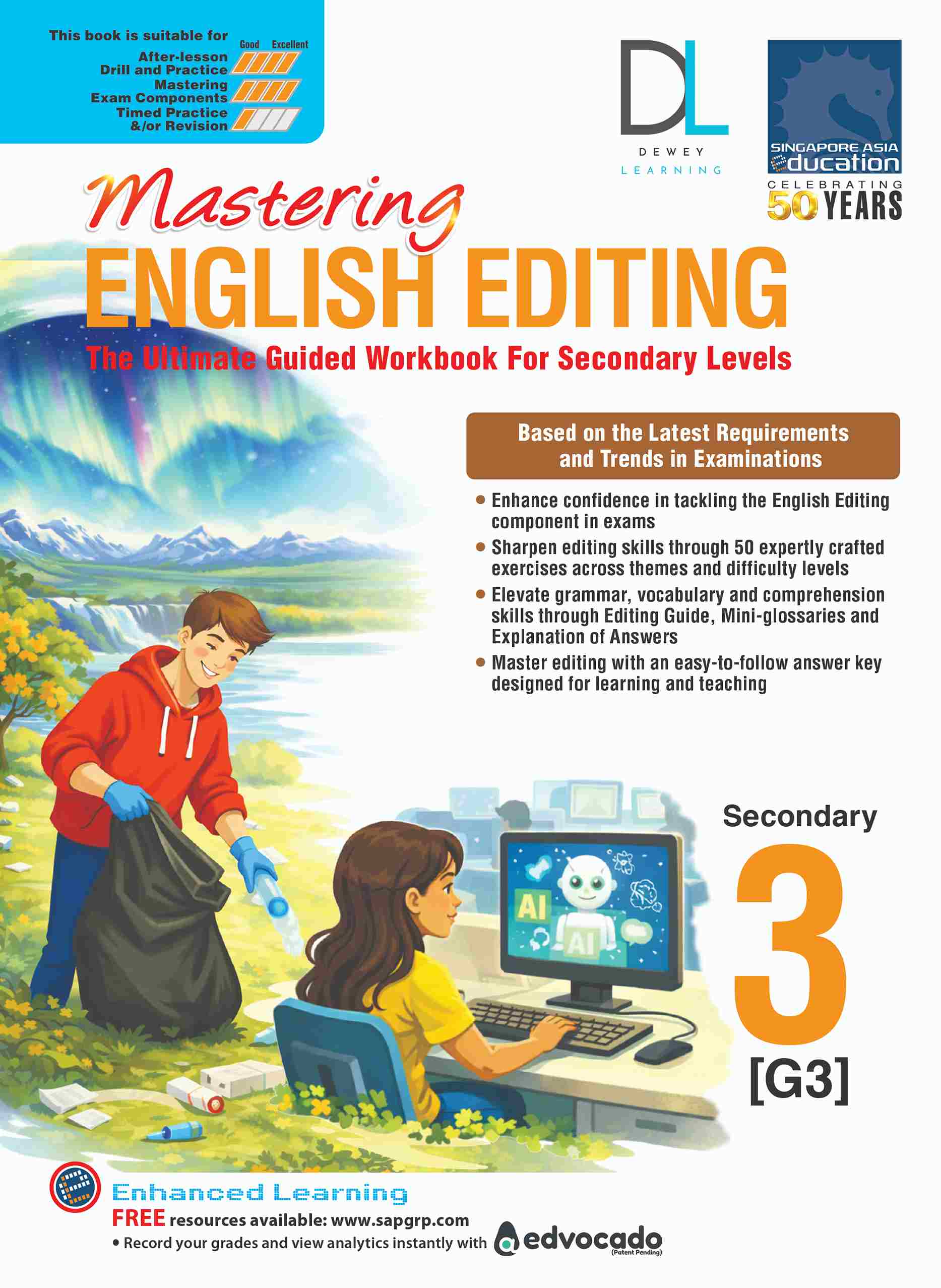 Mastering English Editing Secondary Level 3 (G3)