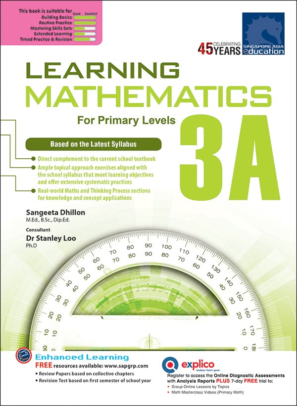 Learning Mathematics For Primary Levels 3A 