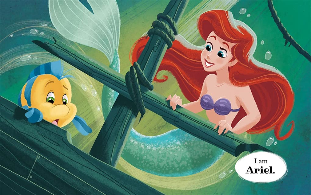 Disney Princess: Twin Tales: I am Ariel/I Am a Princess (Hardcover)