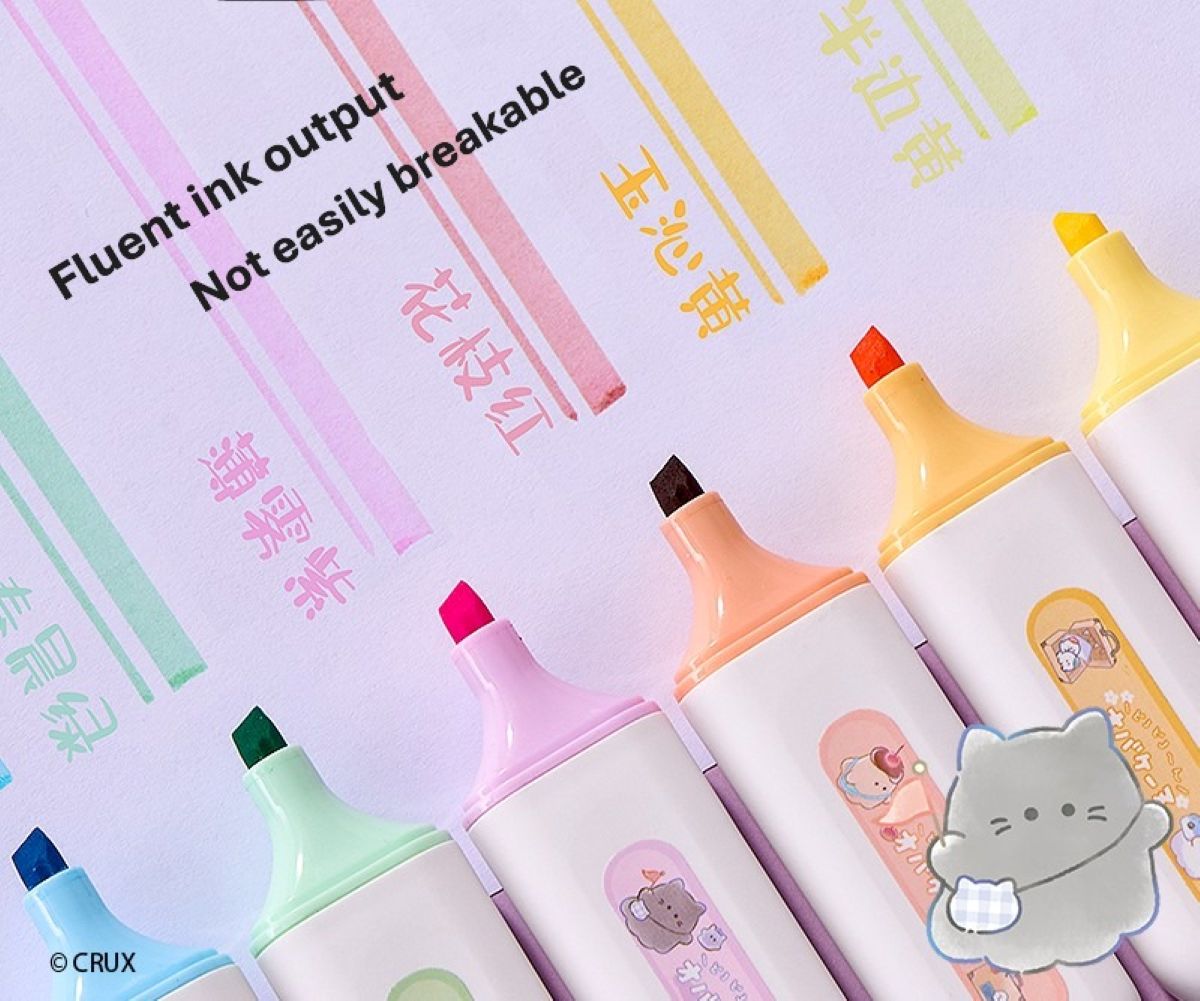 Obakenu Highlighter 6Pc 015