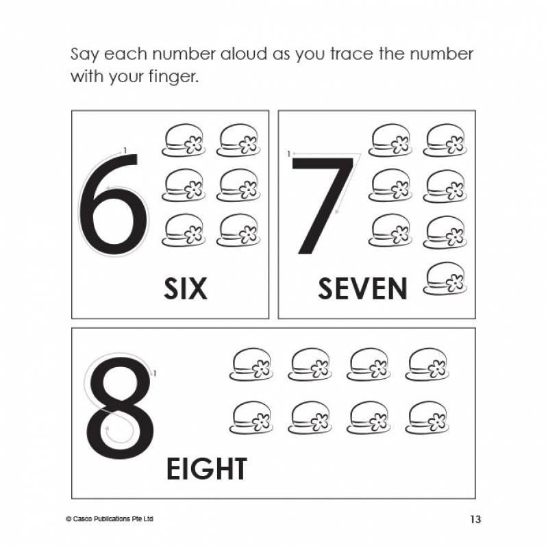 Step by Step Early Math Skills Book 5: Writing Numbers from 6-10 (for Ages 4-5)