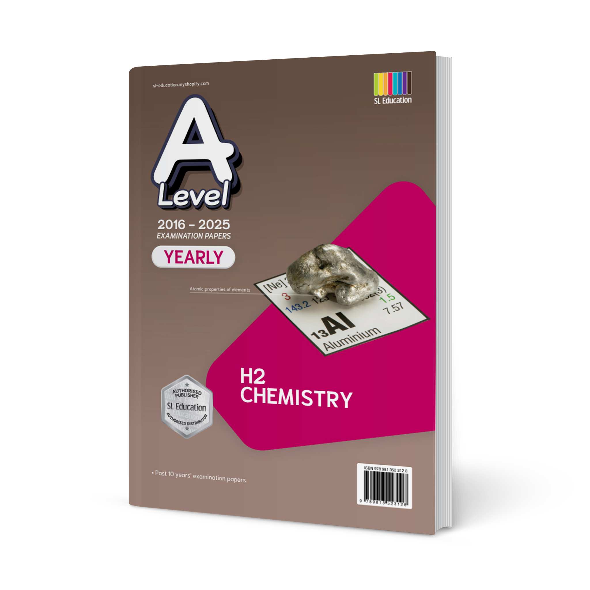 TYS A Level H2 Chemistry Yearly QNS + ANS 2016-2025 