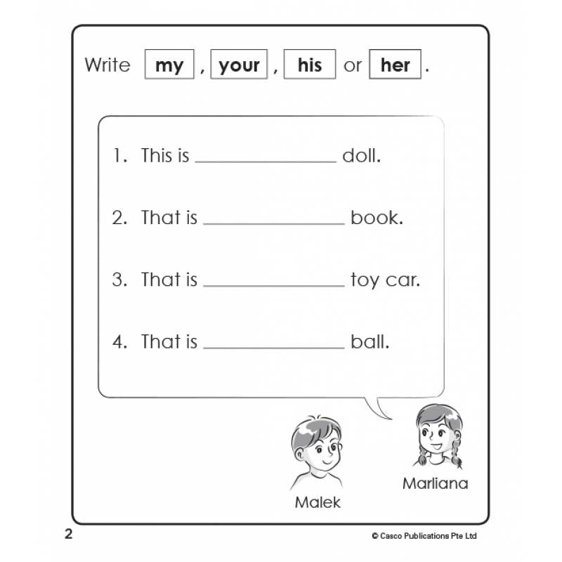 Preparatory Grammar For Ages 5 -7 Book 3
