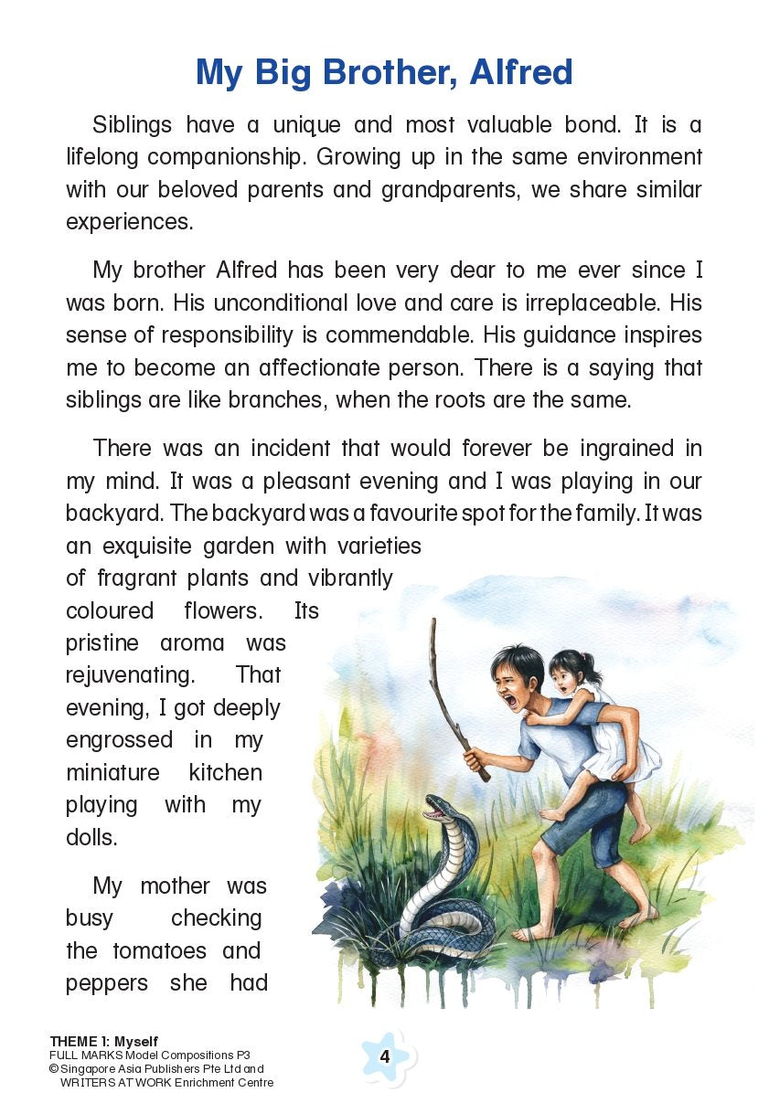 FULL MARKS IS POSSIBLE Model Compositions Primary 3