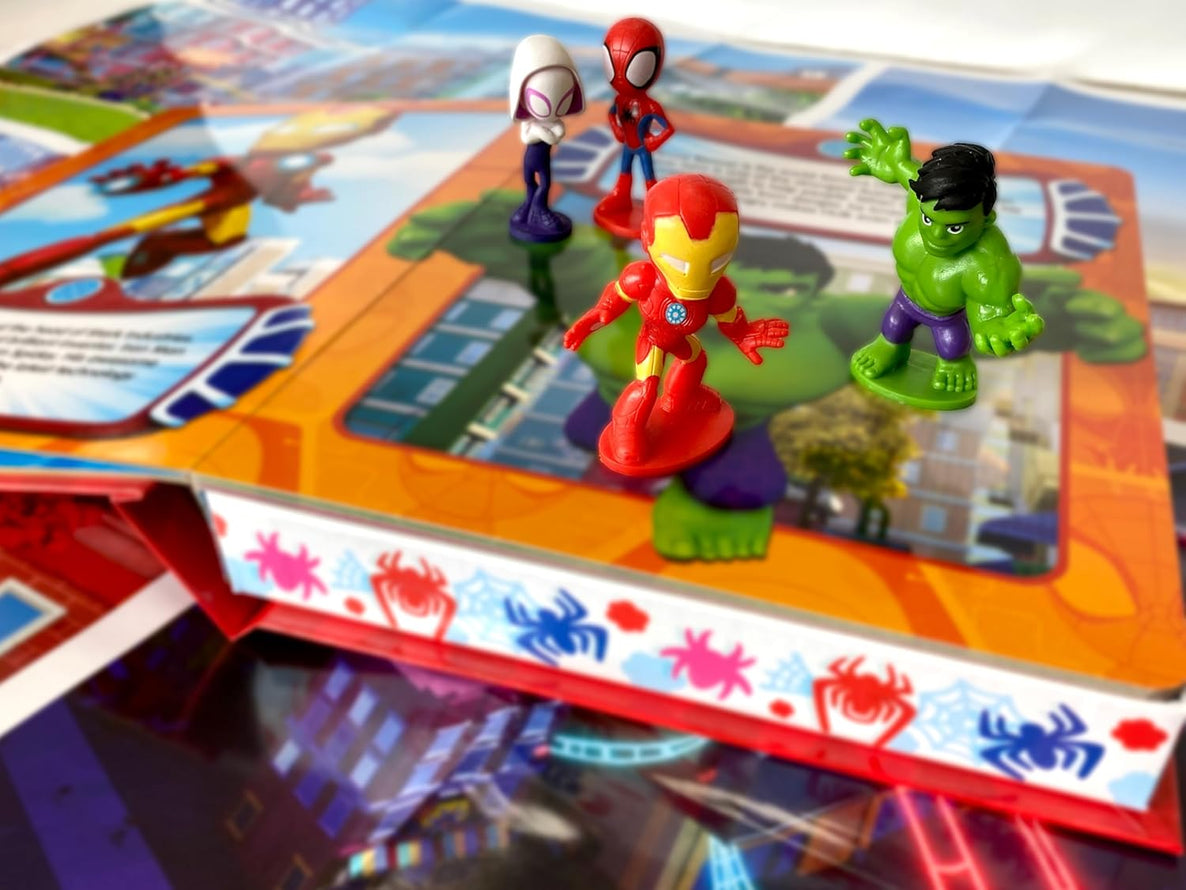 Marvel Spidey and his Amazing Friends My Busy Books (Board Book – Picture Book)