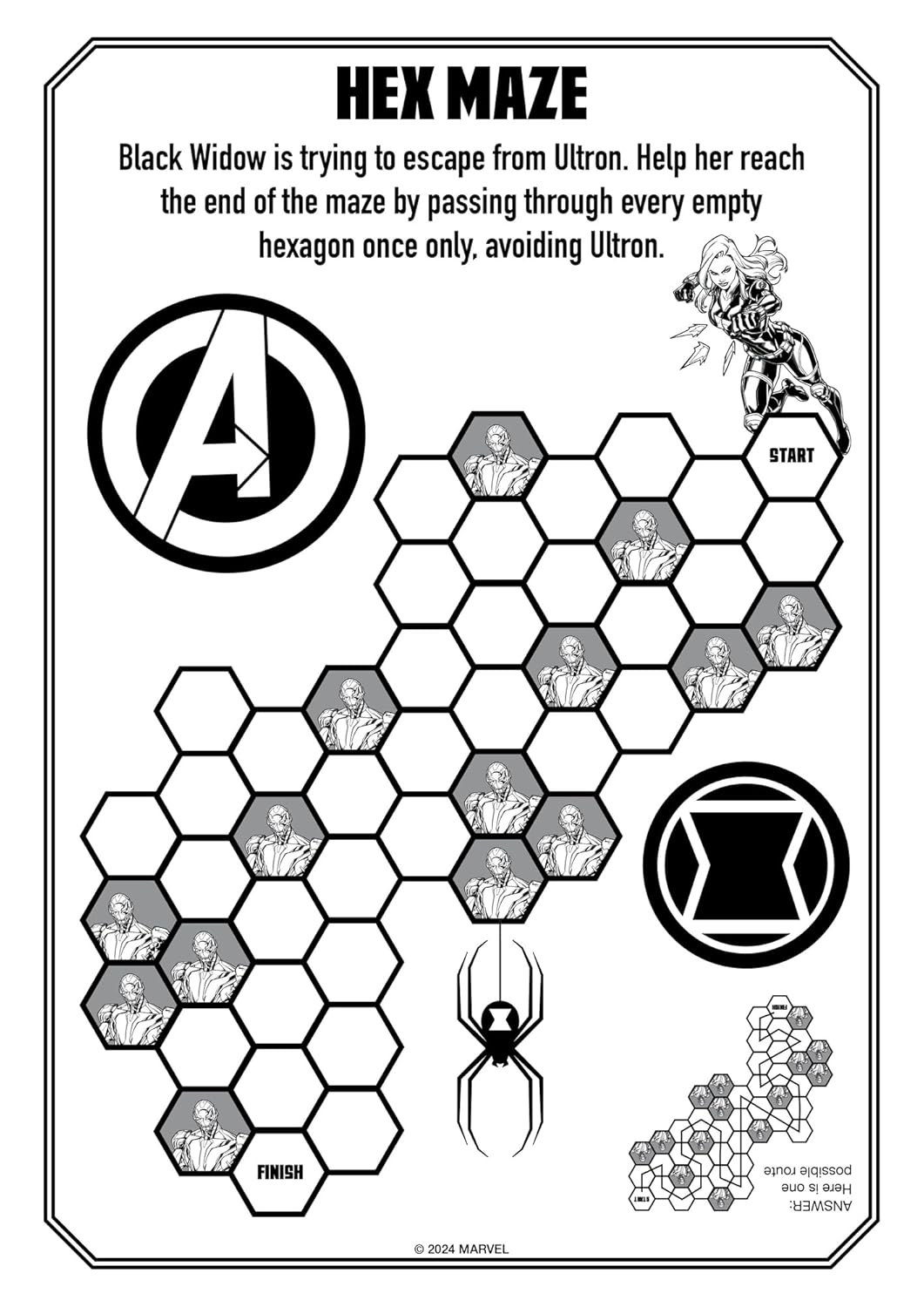 Marvel Avengers Scratch Art Large (Paperback)