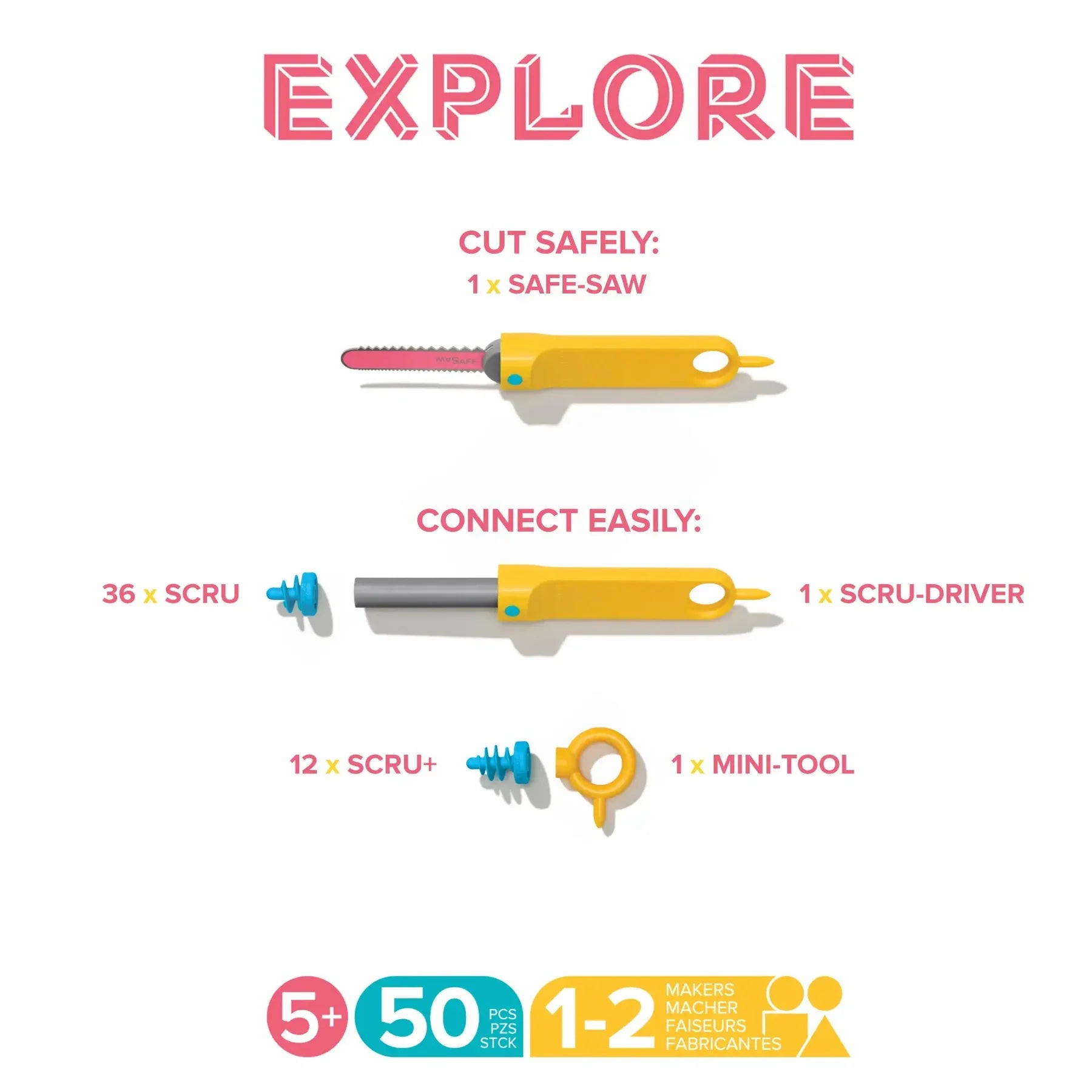 MAKEDO EXPLORE KIT