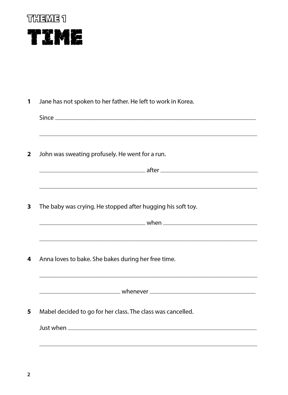Upper Primary English Intensive Practice Synthesis and Transformation