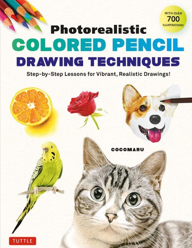 PHOTOREALISTIC COLORED PENCIL DRAWING