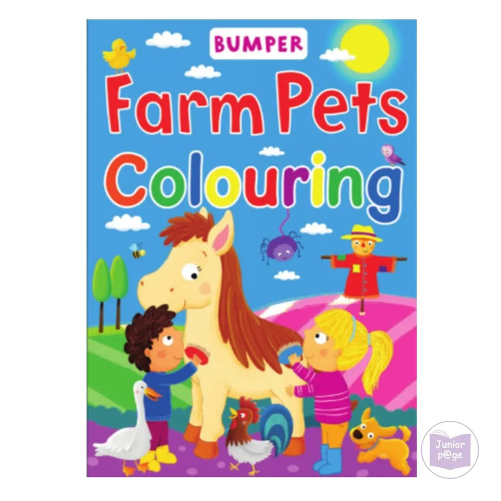 P-Bumper Farm Pets Colouring